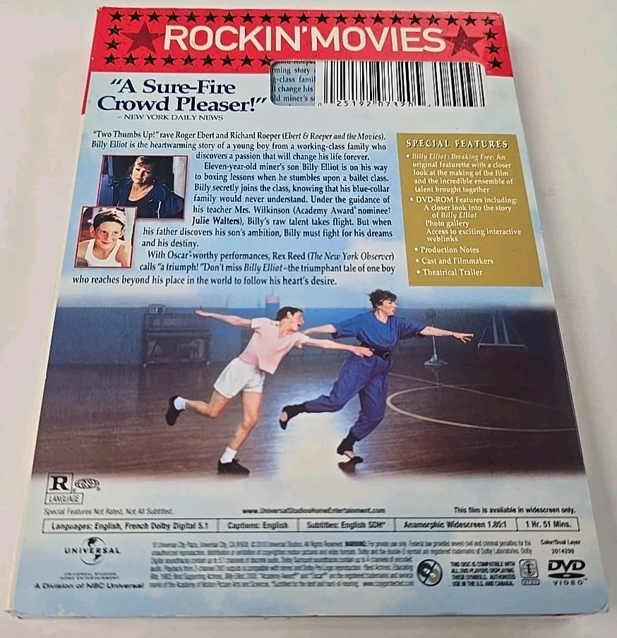 📀 Billy Elliot (2010) DVD Collector's Edition WIDESCREEN NEW SEALED - Image 3 of 3