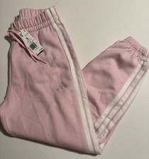 Adidas Joggers Sweatpants Womens Small Pink