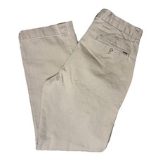 Polo Ralph Lauren classic fit Pants Mens Khaki Tan Chino 100 Cotton Size 31X30