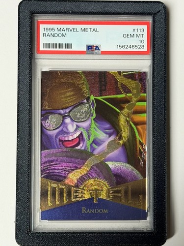 1995 Fleer Marvel Metal #113 Random PSA 10 GEM MT!