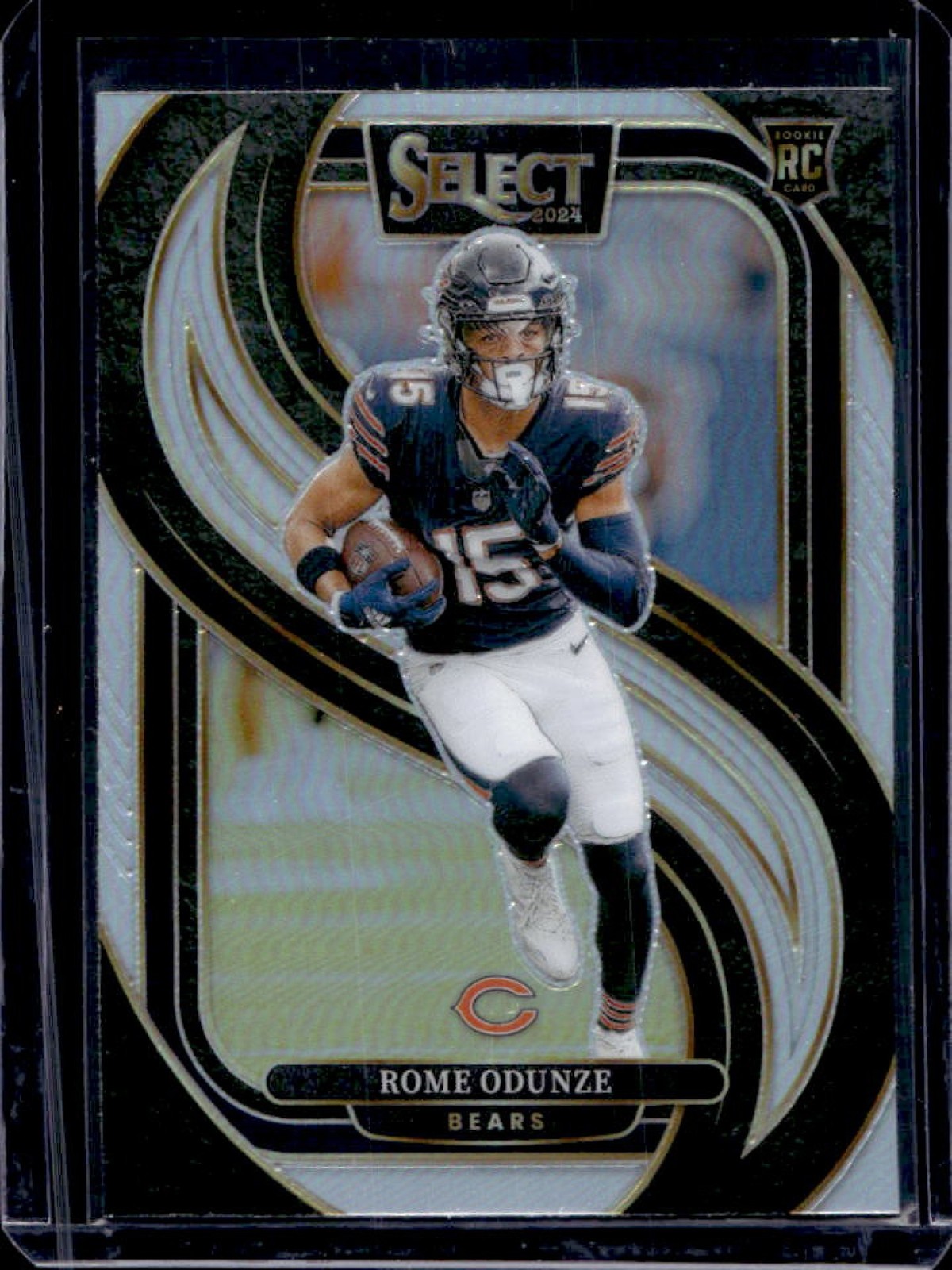 2024 Select Rome Odunze Premier RC Silver Prizm Rookie #136 Bears