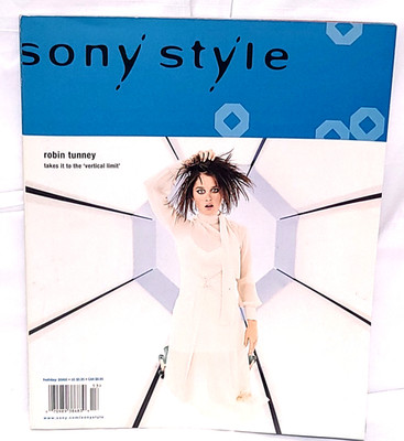 Sony Style Magazine Holiday Issue 2000 Robin Tunney Yo Yo Ma Y2K