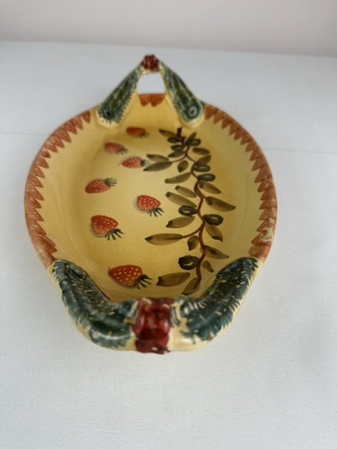 Hand-painted Ceramic Serving Dish by Italica ARS - Picture 2 of 8