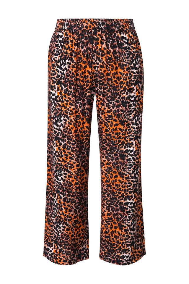 Angel of Style Damen große Größen Hose weites Bein Leo Muster 841996 - Bild 1 von 1