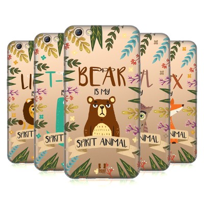 HEAD CASE DESIGNS SPIRIT ANIMAL ILLUSTRATIONS SOFT GEL CASE FOR OPPO PHONES