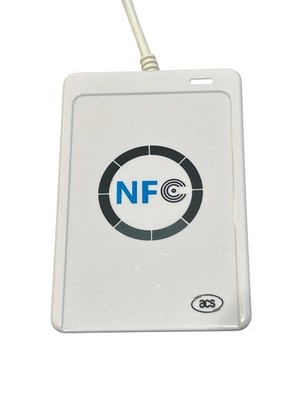 NFC Reader/Writer ACR122U NFC USB 2.0 13.56MHz SN: RR171-365599 Used- Untested