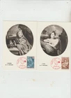 France 1969  2 FDC Maxi Cards   Red Cross issue   good condition