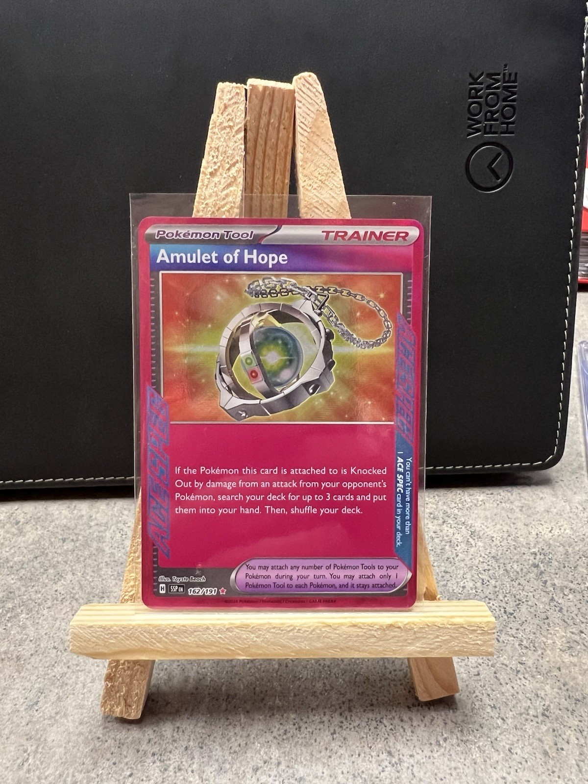 Pokemon - Surging Sparks - Amulet of Hope 162/191 - ACE Rare NM
