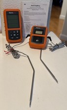 Therm Pro TP-20B Inalámbrico Doble Sonda Carne Barbacoa Termómetro 500 pies Alcance Aplicación Inteligente
