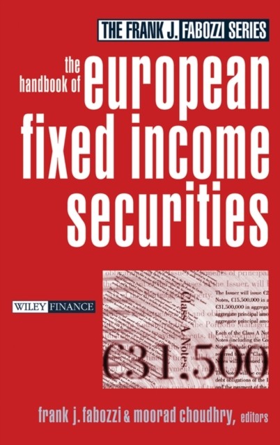 The Handbook of European Fixed Income Securities Fabozzi Hardback 9780471430391