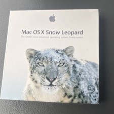 Apple Mac OS X Snow Leopard Installa DVD con scatola e documentazione