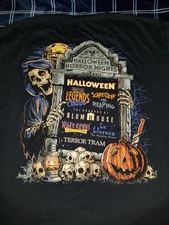 HHN Universal Studios Hollywood 2022 Event T Shirt 2XL