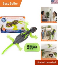Hex Bots Wall Crawler Gecko - Climbing Robot with Remote Control for Kids 4 