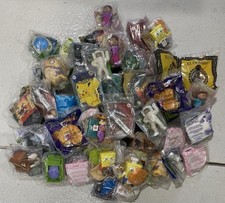 Burger King Huge Lot Of 100 Vintage Fast Food Toys Sealed. Pokémon, Sponge Bob