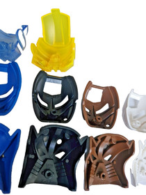 LEGO Bionicle Kanohi Full European Misprint Collection Matatu Ruru Kaukau Rare