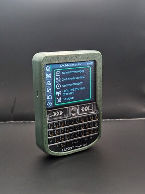 Meshtastic T-Deck MUI Ally Cat case Boafeng holster GPS and 5000 mah updated KB