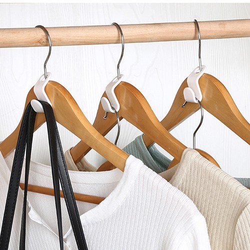 US 48 Closet Clothes Hanger Connector Hooks Space-saving Organizer Rack Clips - 第 33/36 張圖片