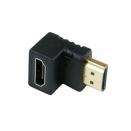 4K HDMI Adapter 90 degree Right Angle Male to Female Type Port up Angled adaptor - Picture 5 of 14
