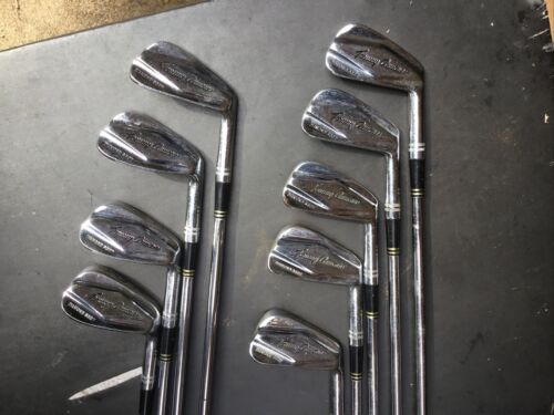 Tommy Armour PGA 2-PW Iron Set Stiff Steel Shaft RH 9 Clubs Great Grips - Picture 2 of 11