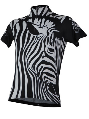 Biketags Herren Radtrikot Zebra men   NEU Fahrradtrikot