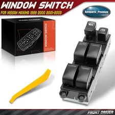 Front Driver Side Door Power Window Switch for Nissan Maxima 1999 2000 2001-2003