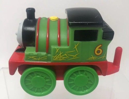 Thomas & Friends "PERCY" Soft Plastic Push Toy Gullane Mattel (1513WC) (V2213) - Picture 4 of 10