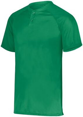 Augusta sportswear Youth Attain Wicking Two-Button Baseball Jersey - 1566