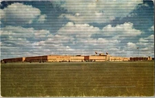 The Main Manufacturing Building Upjohn Co Michigan Vintage Postcard JZ9