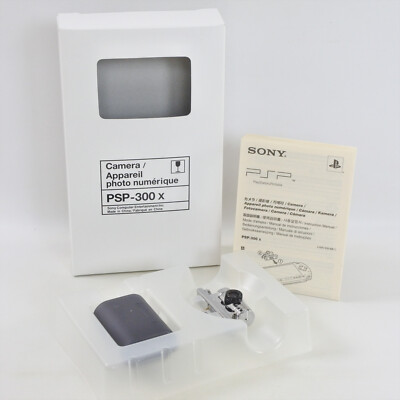 PSP CAMERA PSP-300 No Case 1.3 Mega Pixels Playstation Portable 