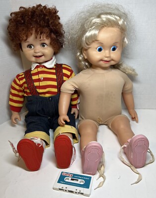 Vintage Dolls Cricket Doll Boy VINTAGE 1986 CRICKET AND CORKY