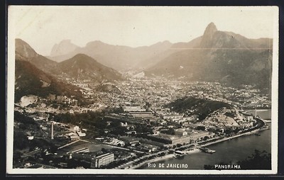 Ansichtskarte Rio de Janeiro, Panorama 