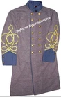 Civil War Confederate Gray Double Breast Frock Coat Available In All Size