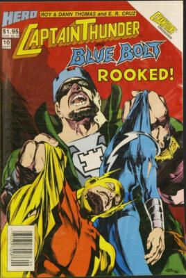 Captain Thunder and Blue Bolt (1987) #  10 Newsstand (5.0-VGF) 1988