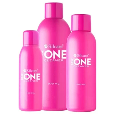 Silcare Base One Nail Cleaner Cleanser UV LED Gel Finishing Wipe Sticky Remover