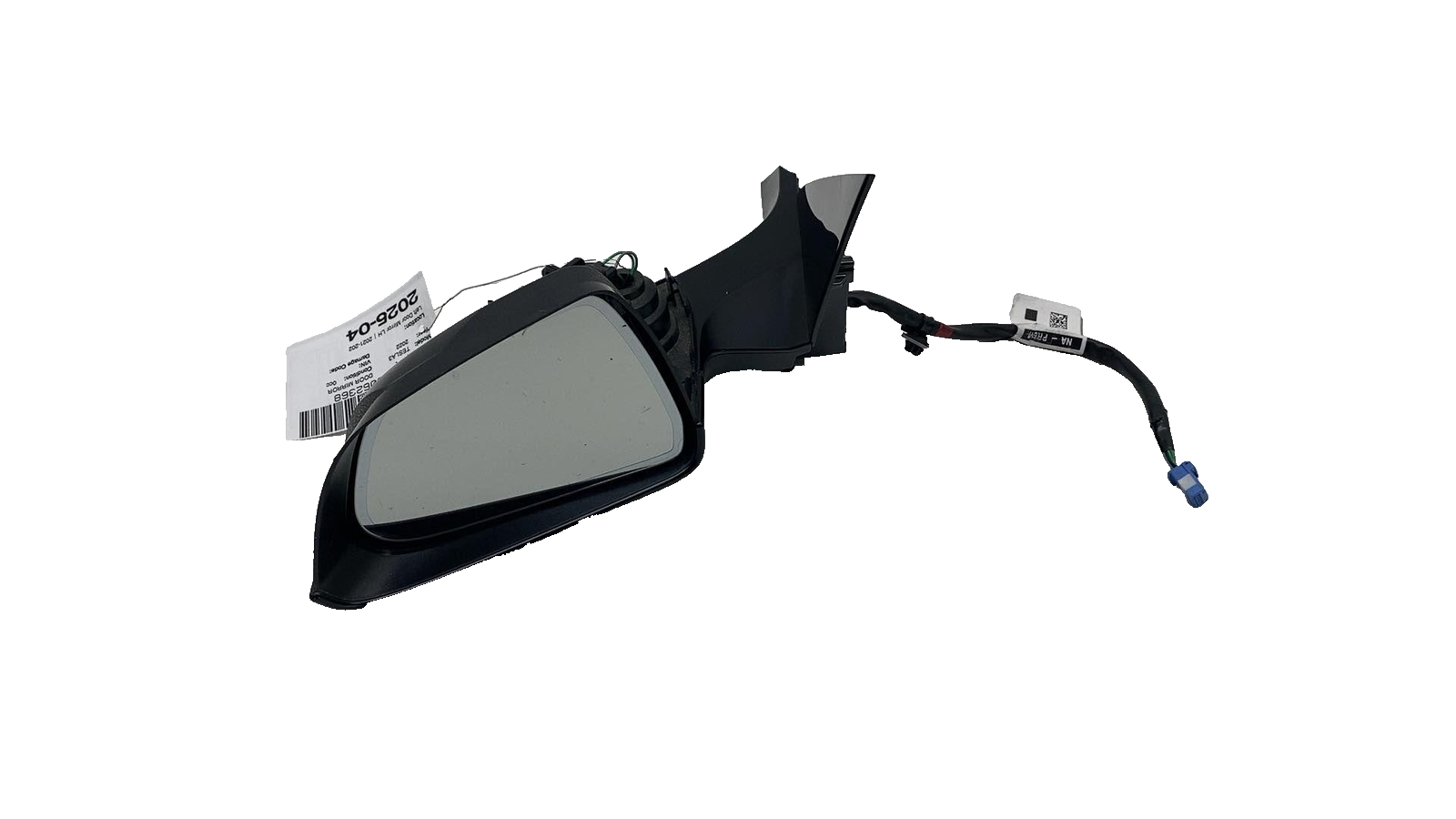 ⭕ 2021-2025 Tesla Model 3 Front Left Exterior View Door Mirror LH 1592031-00-D