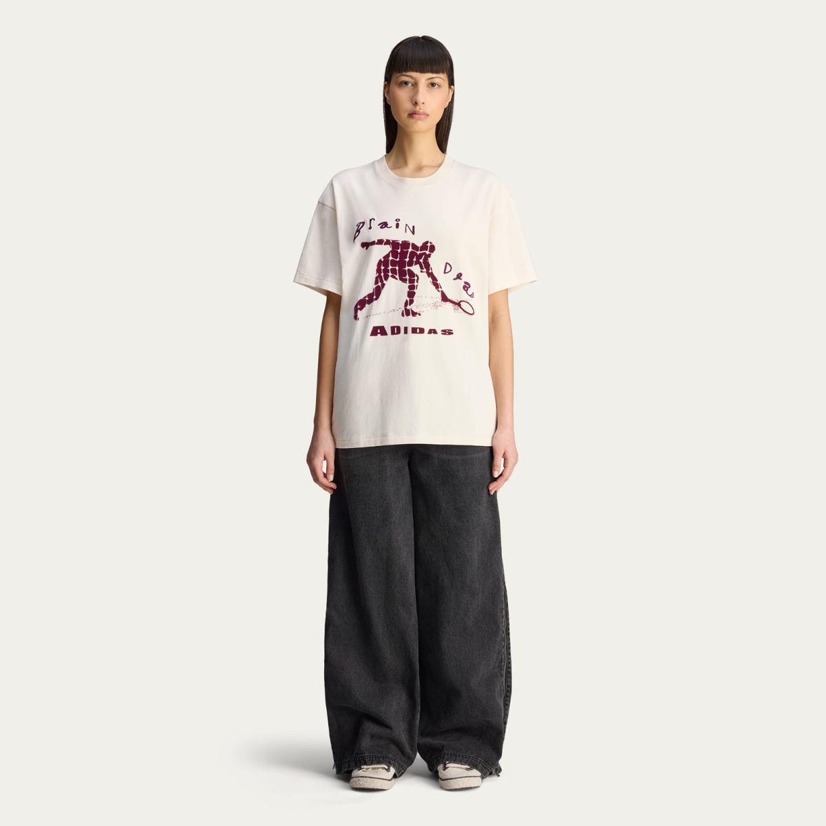 adidas Brain Dead T-shirt Wonder White JX9393 Japan Size | eBay