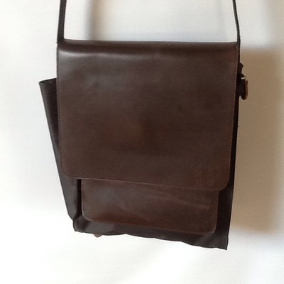 Bolso Adolfo Dominguez. Piel Y Poliéster “ Envíos Combinados | eBay