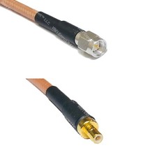 RG400 SMA MALE to SMB MALE RF Cable FAST-SHIP LOT