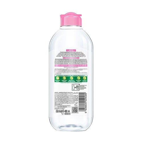 400ml Garnier Micellar Cleansing Water Face Eye Sensitive Skin Makeup Remover - Picture 5 of 7