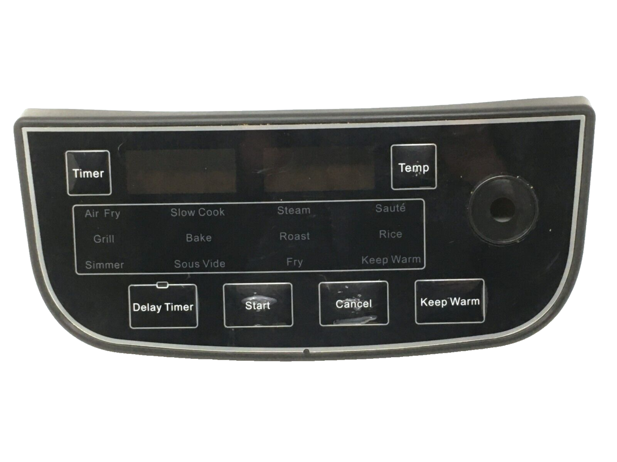 Power XL Air Fryer MFC-AF-6 MFC-AF-6B MFC-AF-6C FACEPLATE CONTROL