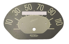 QUADRANTE CONTACHILOMETRI METRON KM/H 110 SUPERTI VESPA LAMBRETTA DIAL ODOMETER