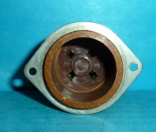 Amphenol Deep Well UX4 4-Pin Tube Socket NOS