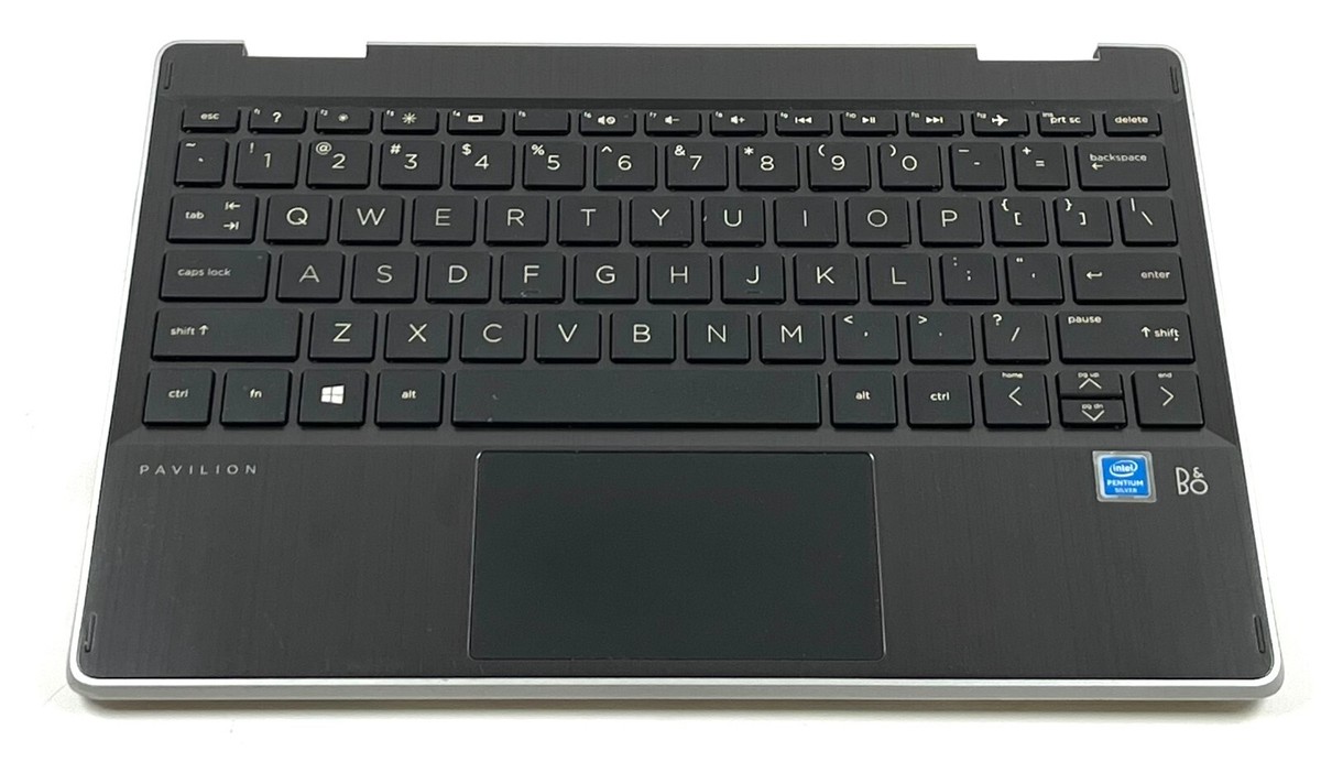 HP Pavilion x360 11m-ap0013dx Palmrest w/ Keyboard L52066-001