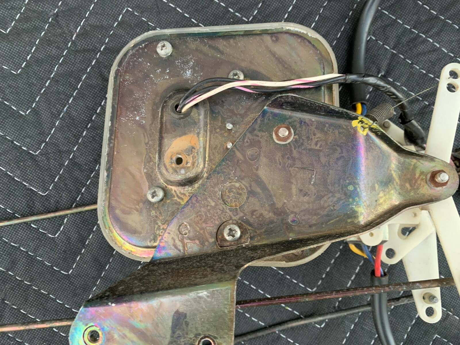 91 Bentley Eight Turbo R Front Left Driver Power Door Lock Actuator Mechanism