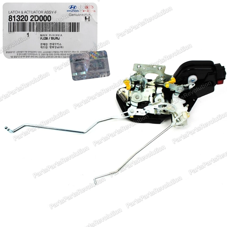 Actuador de cerradura de puerta delantero derecho 813202D000 para Hyundai Elantra 2001-2006 Foto 2 de 4