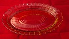 Sierra Pink 11" Oval Platter from Jeannette Glass 1931-1933 — photo 2
