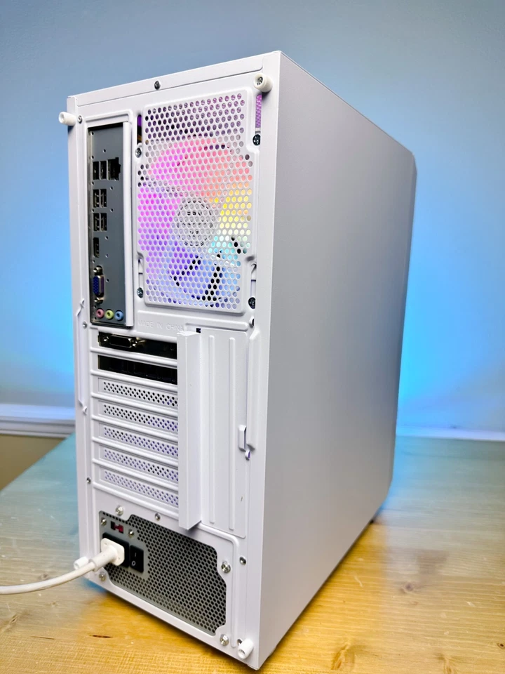 Custom White Gaming PC Intel i7 16gb SSD + 1TB Nvidia GeForce GTX 660 2gb - Image 2 of 4