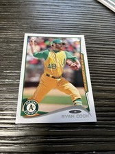 2014 Topps Series 1  #243 Ryan Cook Oakland Athletics