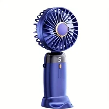 Summer Mini Portable USB Electric Fan Rechargeable Foldable Hand Cooling Fan