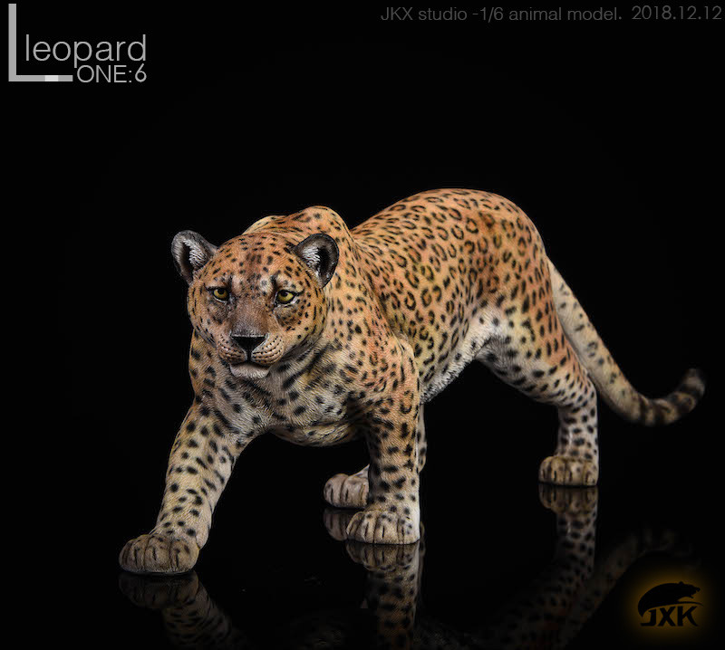 ケンミューラー 3本セット JxK Studio Jxk009 1/6 The leopard Animal Model Resin Statue